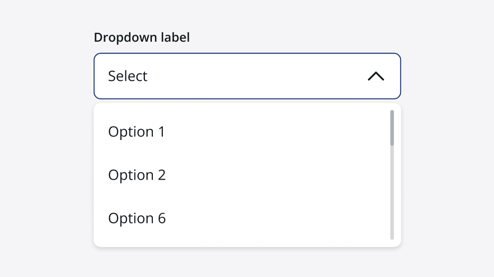 Dropdown | AIA Design